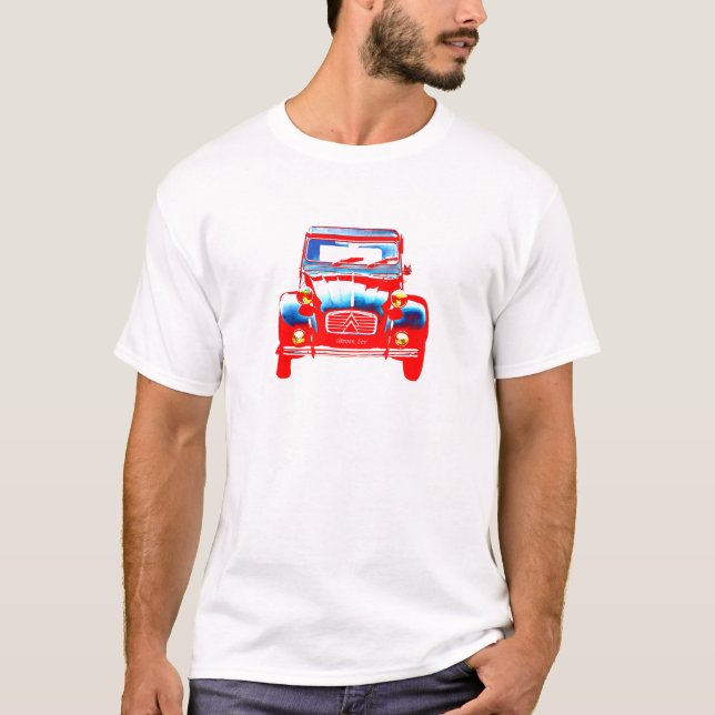 T-shirt Citroen 2CV 2 (Devant)