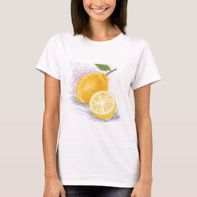 T-shirt citron (Devant)