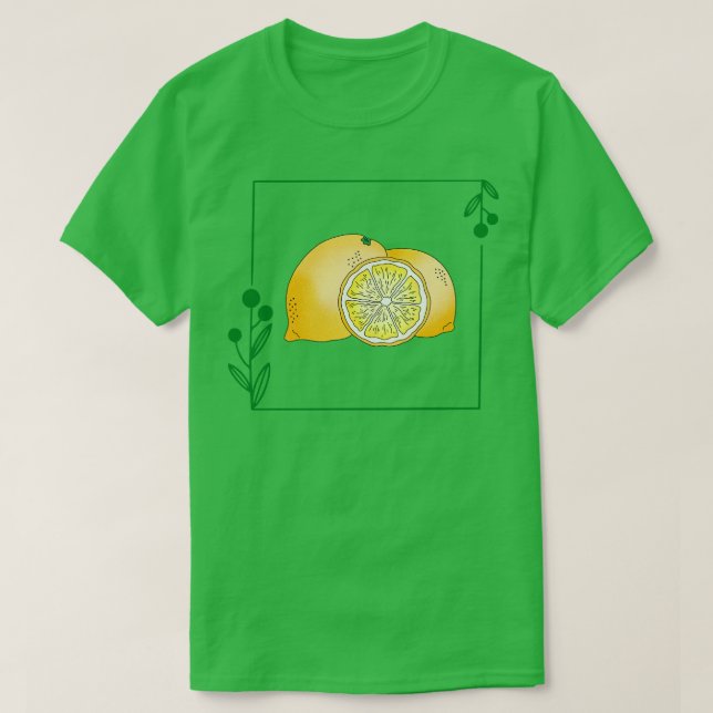 T-shirt Citron (Design devant)
