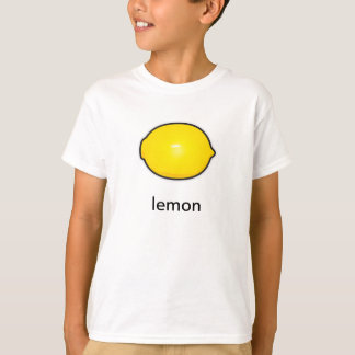 T-shirt citron