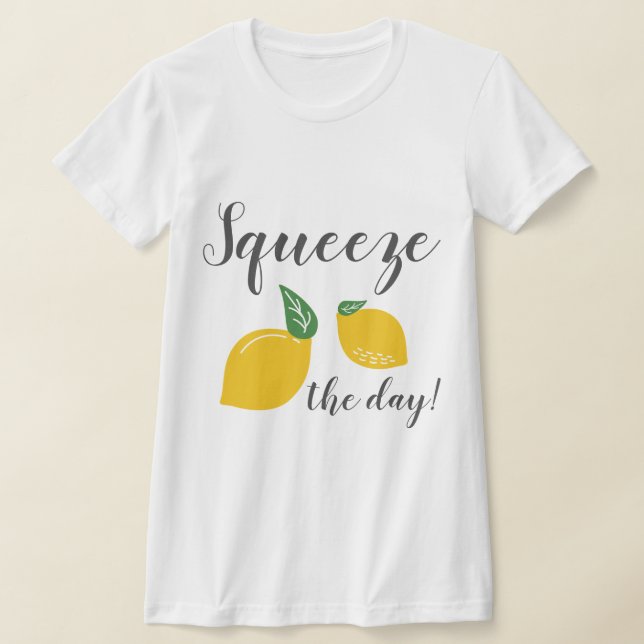 T-shirt citron (Poser)