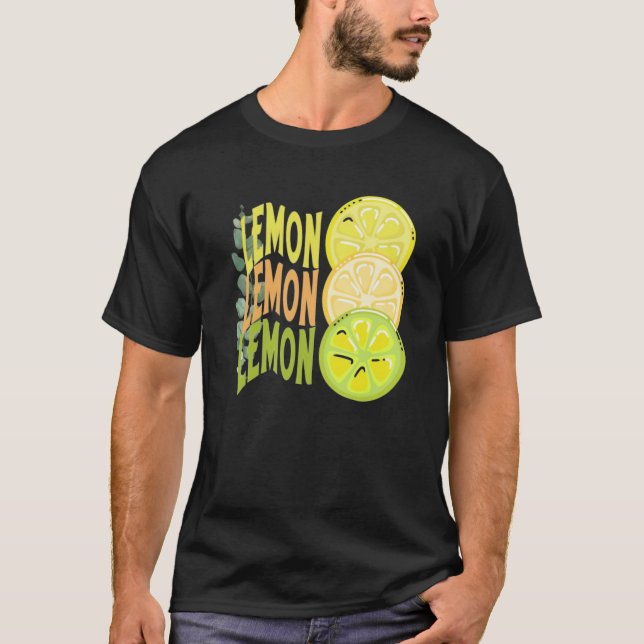 T-shirt citron (Devant)