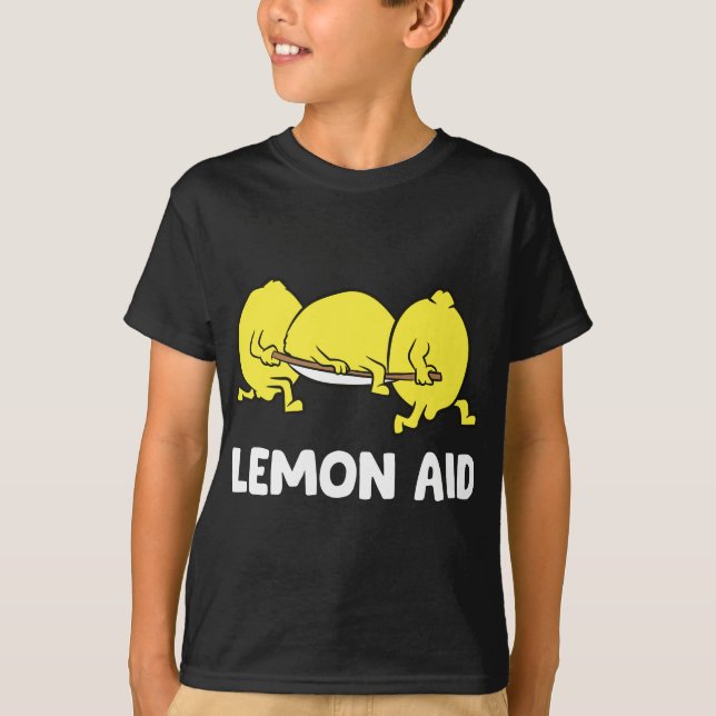 T-shirt Citron Aide Drôle Lemonade Drôle Citron Drôle (Devant)