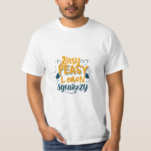 T-shirt citron doux