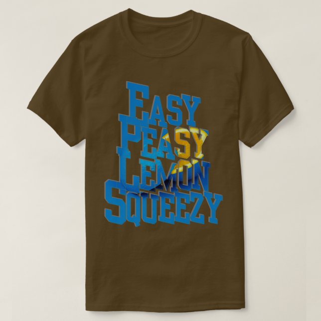 T-shirt Citron doux facile (Design devant)
