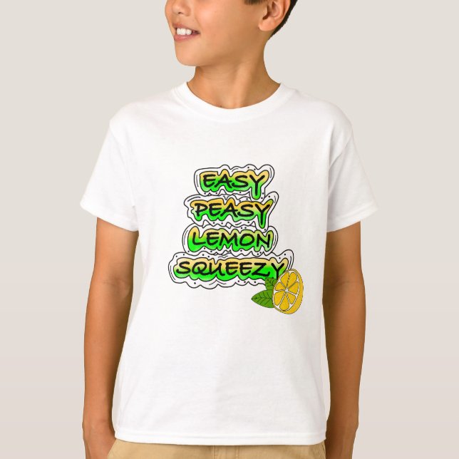 T-shirt Citron doux facile (Devant)