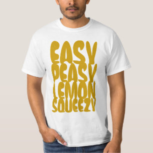 T-shirt Citron facile SQUEEZY de Peasy