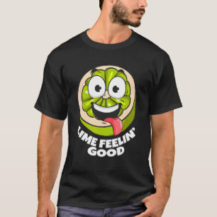 T-shirt Citron Lime Barista qui se sent bien