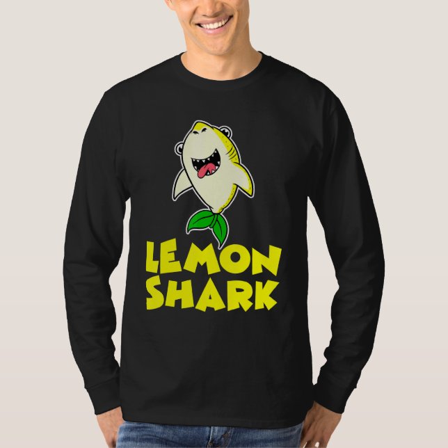 T-shirt Citron Requin Vitamine C Petit arbre À feuillage p (Devant)
