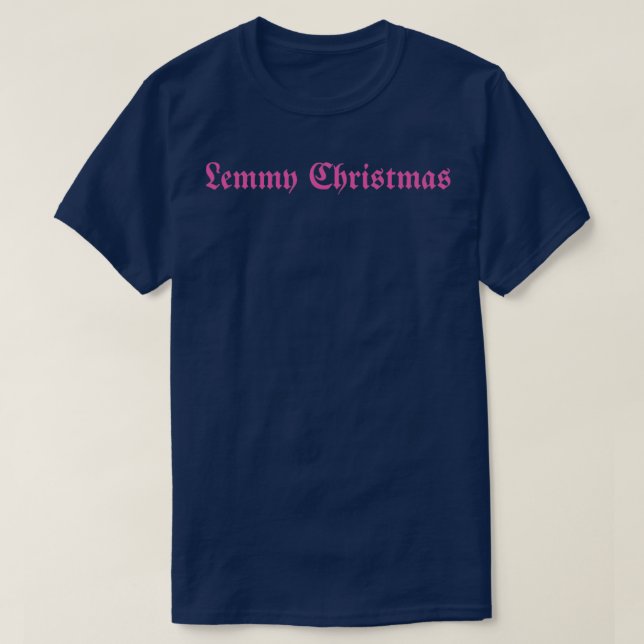 T-shirt Citron rose de Noël (Design devant)