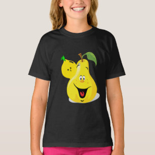 T-shirt Citron sur une poire