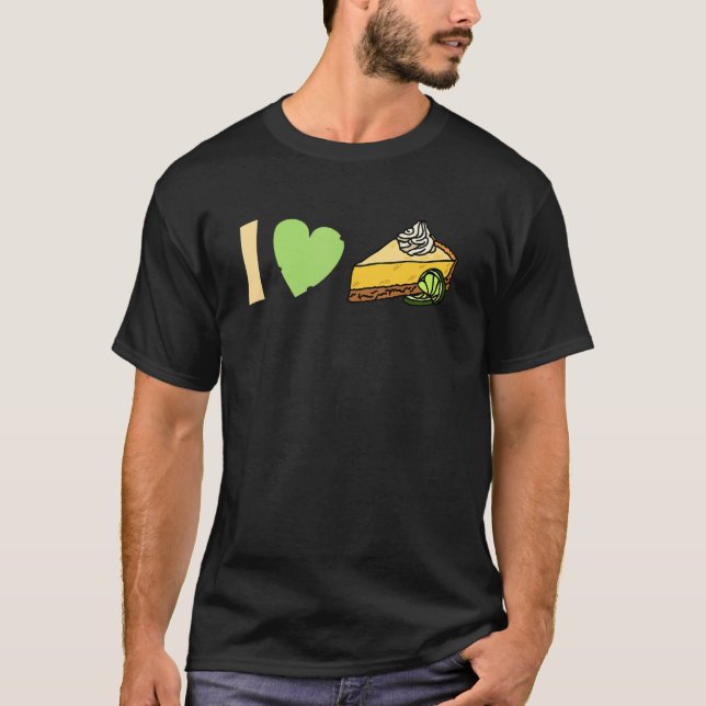 T-shirt citron vert J'aime la citron jaune (Devant)