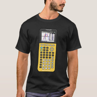 T-shirt Citronade Jaune TI 84 Calculatrice de graphe Class