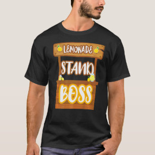 T-shirt Citronade Stand Boss Lemon Juice