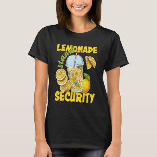 T-shirt Citronade Stand Security Jus de citron Consommatio