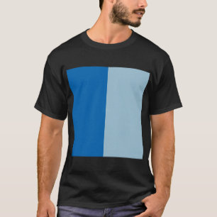 T-shirt Citronnade Bleu Électrique et Duo Ton Aquamarine