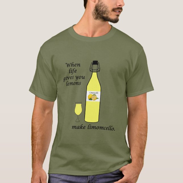 T-shirt Citrons en Limoncello (Devant)