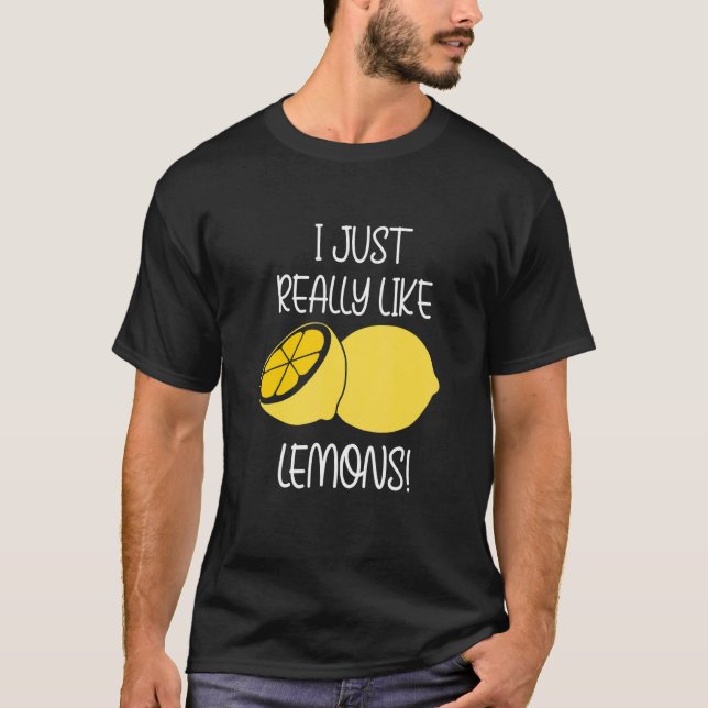 T-shirt Citrons Fruits Citrus Citation Ironique Vitamines (Devant)