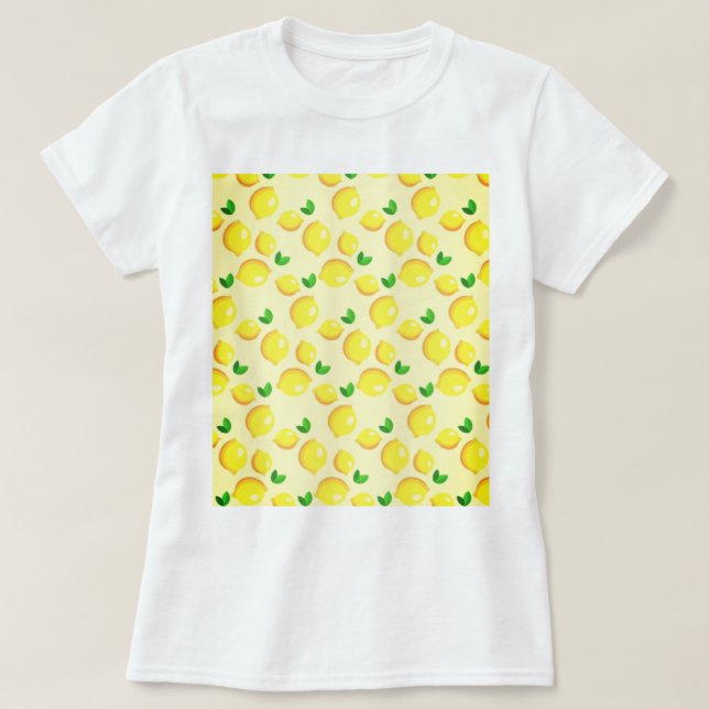 T-shirt citrons jaune (Design devant)