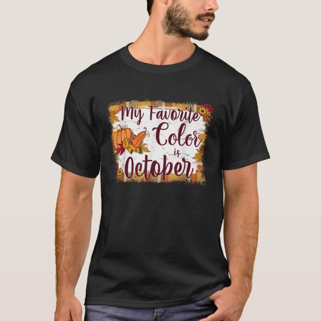 T-shirt Citrouille  (Devant)