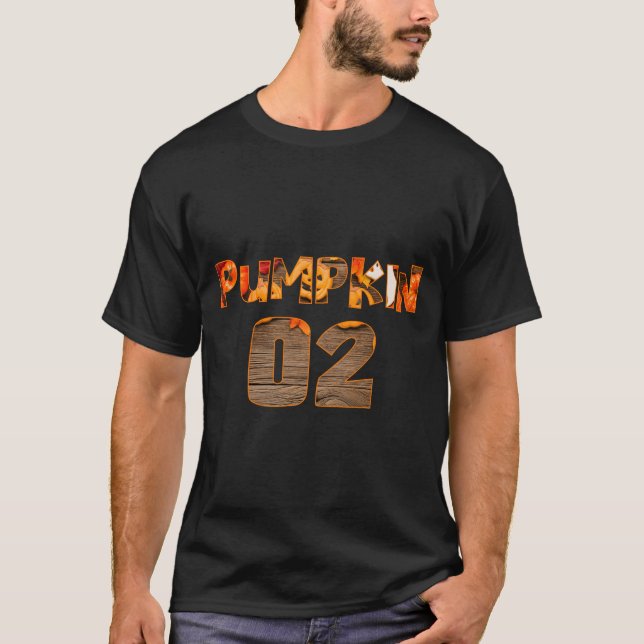 T-shirt Citrouille 02 (Devant)