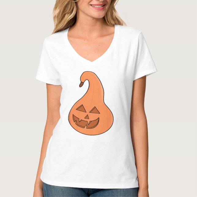 T-shirt Citrouille adorobale (Devant)