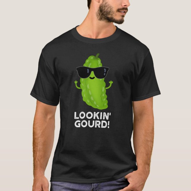 T-shirt Citrouille Amusante Drôle Legume Rigolo Pun Sombre (Devant)