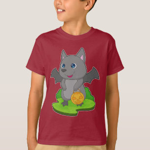 T-shirt Citrouille Bat Halloween