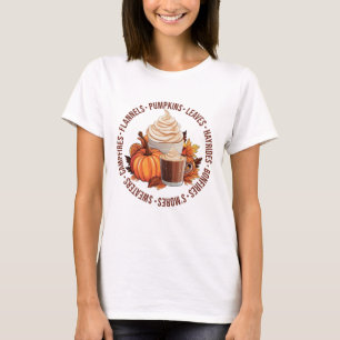 T-shirt Citrouille Bonfire Confortable Design Automne