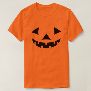 T-shirt Citrouille classique d'Halloween Jack-O-Lantern