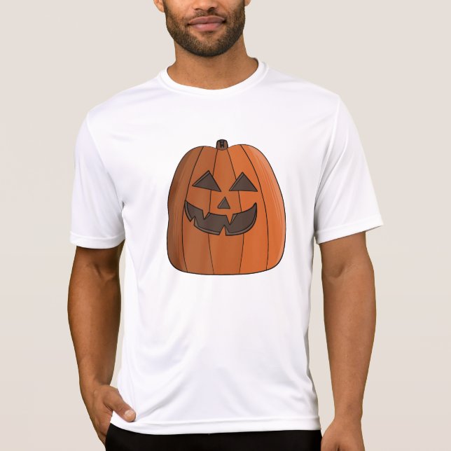 T-shirt Citrouille cool (Devant)