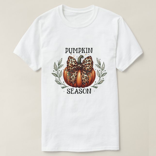 T-shirt Citrouille Coquette (Design devant)