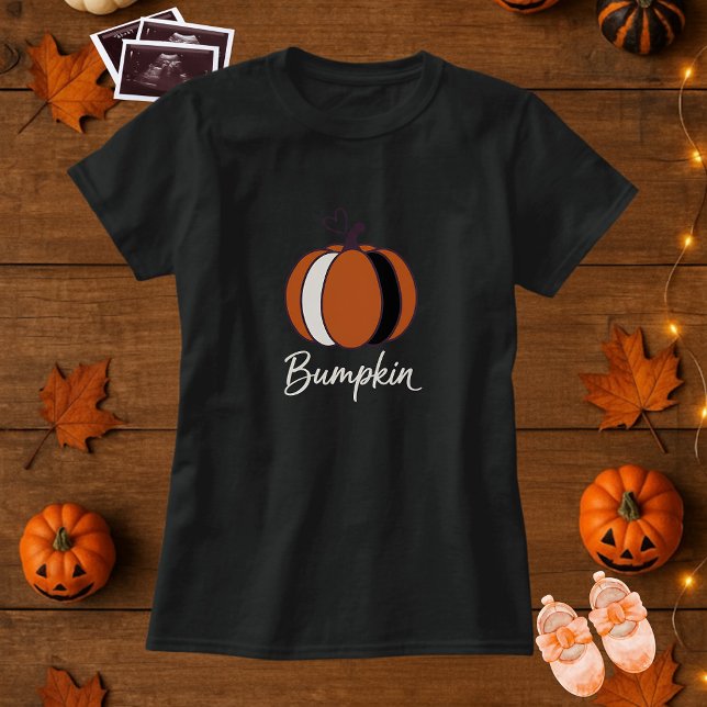 T-shirt Citrouille Cute Bumpkin En Chemin Maternité (Créateur téléchargé)