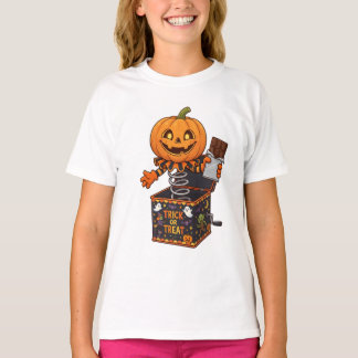 T-shirt Citrouille dans la Boîte | Halloween