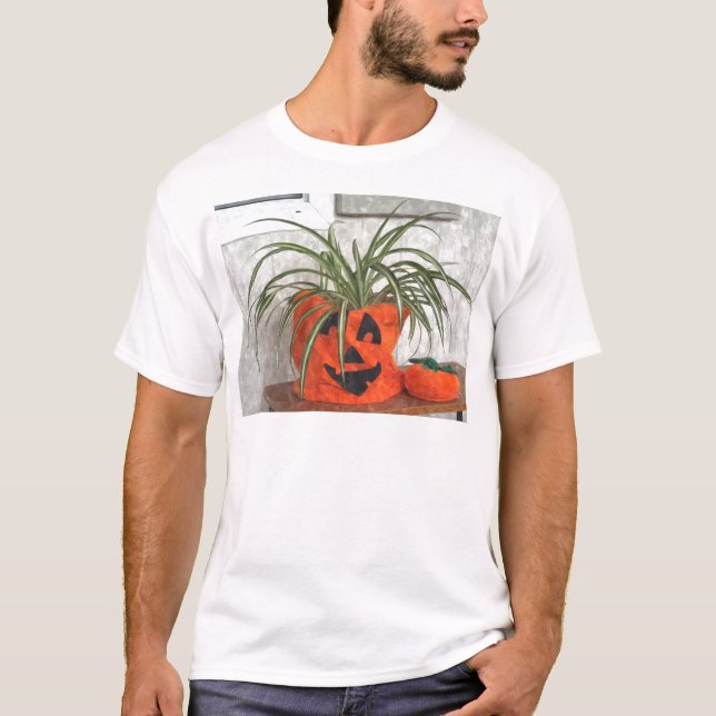 T-shirt Citrouille d'araignée (Devant)