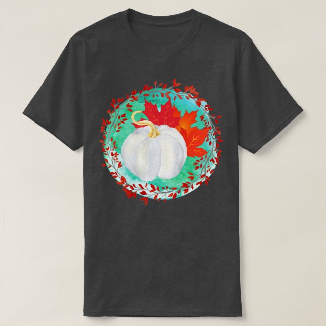 T-shirt Citrouille d'automne 3 (Design devant)