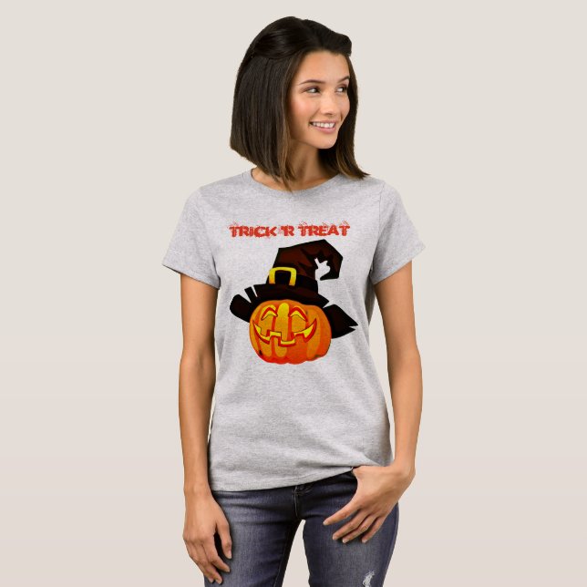 T-shirt Citrouille de base de Trick 'R Treat (Devant entier)