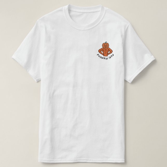 T-shirt Citrouille de fer  (Design devant)