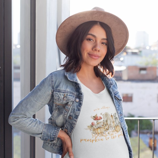 T-shirt Citrouille de la forêt automnale | Future Maman (Créateur téléchargé)