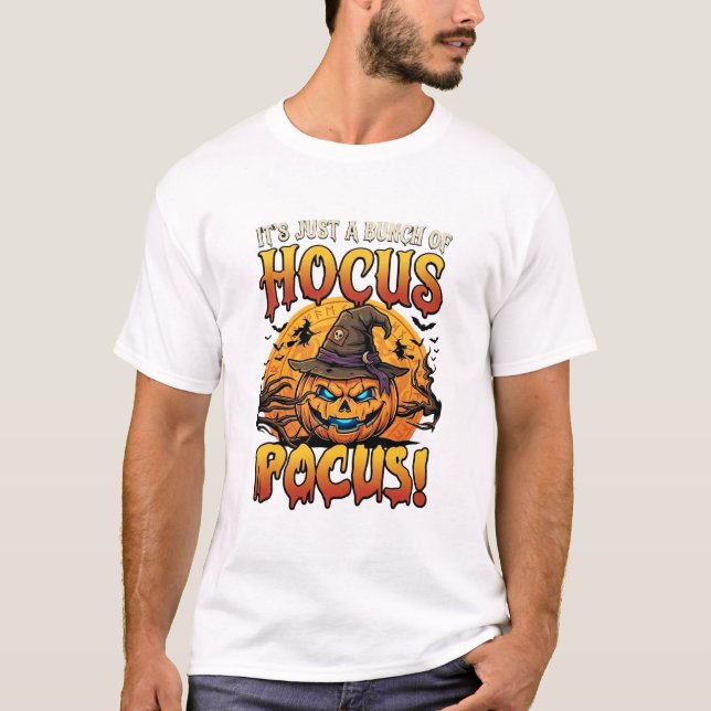 T-shirt Citrouille de la sorcière de Hocus Pocus Halloween (Devant)