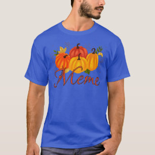 T-shirt Citrouille de mème pour femmes style léopard drôle