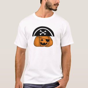 T-shirt Citrouille de pirate