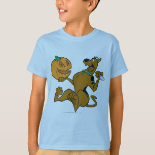 T-shirt Citrouille de sculpture Scooby-Doo