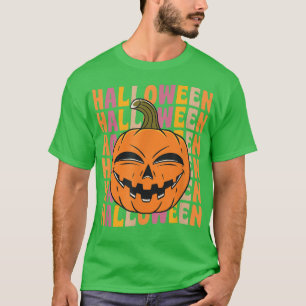 T-shirt Citrouille déplaisant les années 70 80s Retro Styl
