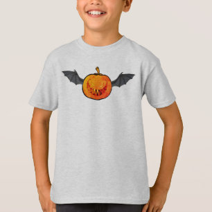 T-shirt citrouille d'Halloween