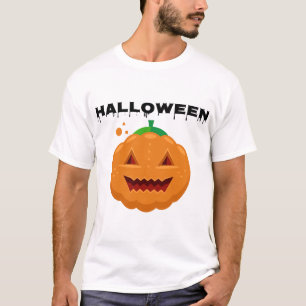T-shirt citrouille d'Halloween