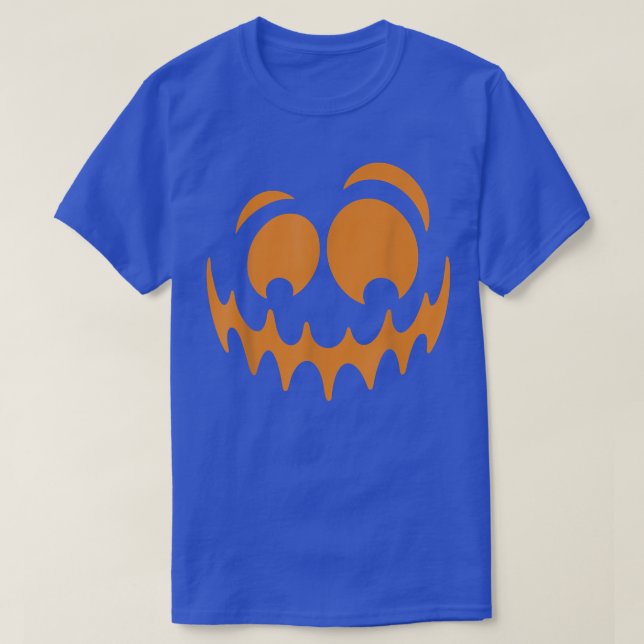 T-shirt Citrouille d'Halloween de Jack-o'-lantern (Design devant)