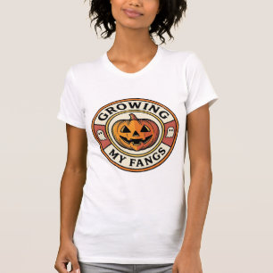 T-shirt Citrouille d'Halloween Faisant Pousser Mes Crocs B