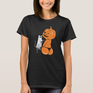 T-shirt Citrouille drôle d'Halloween Jack-O-Lantern en bik