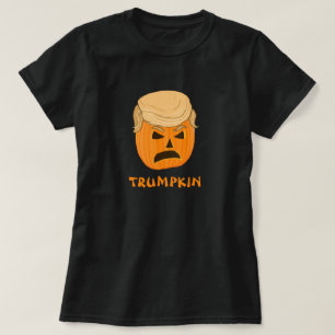 T-shirt Citrouille drôle Jack-o'-lantern de Donald